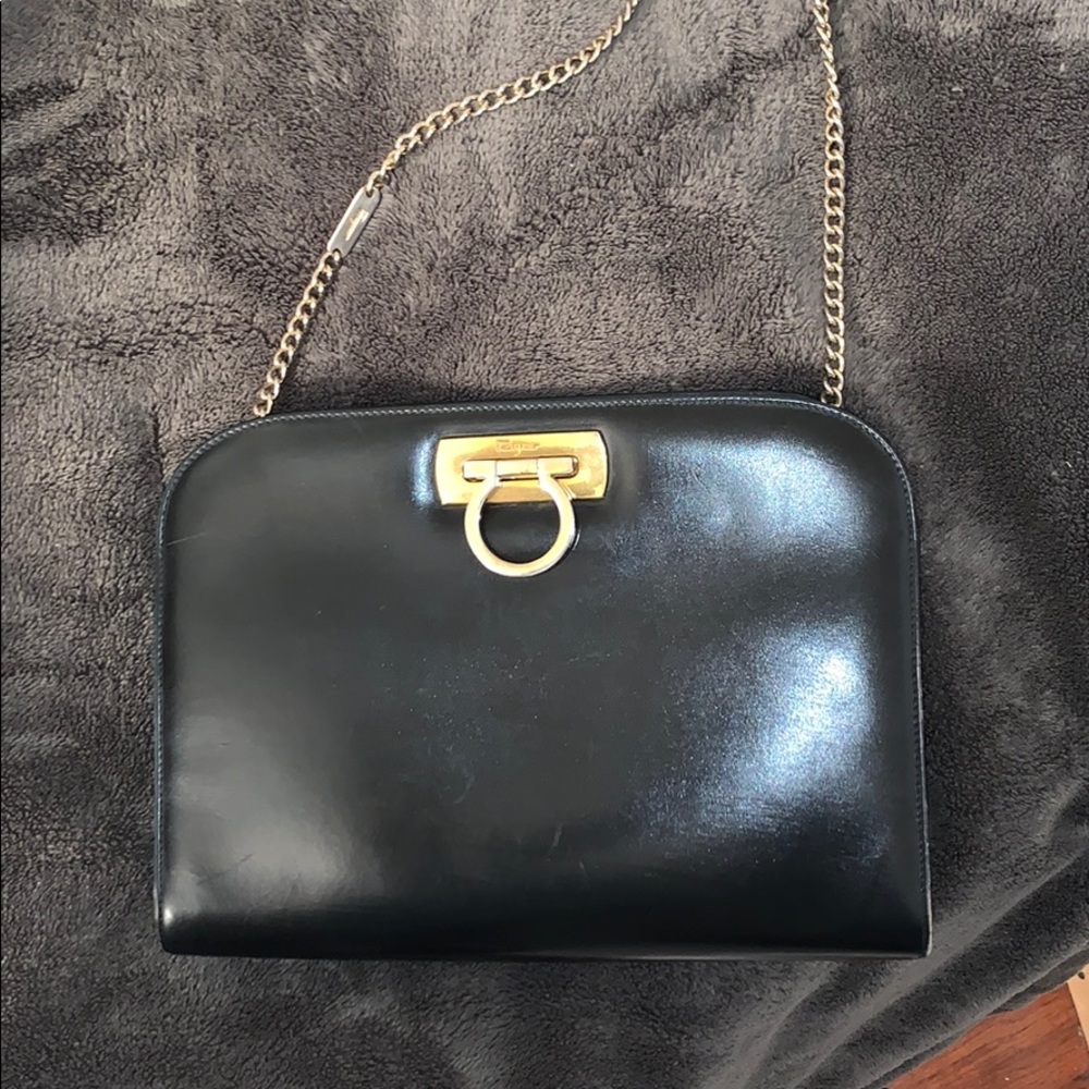 Ferragamo Gancini Chain bag